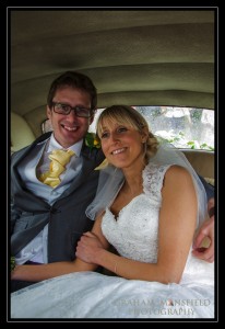 Mr & Mrs Cunningham - Now off to the Party!